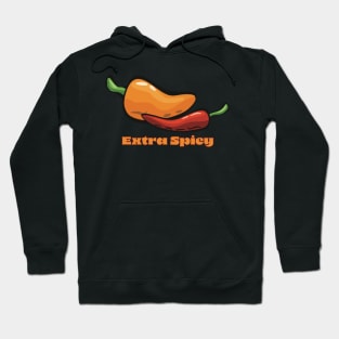 Extra Spicy Hot Peppers Hoodie